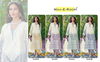 5134 A to H Mah E Rooh Embroidery Organza Pakistani Suits Wholesale Shop In Surat
